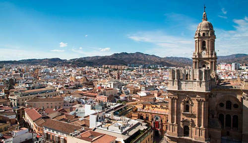 Málaga in Spanien Live Streaming Webcams Online