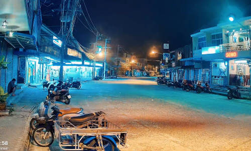 Thong Sala Street - Surat Thani - Thailand