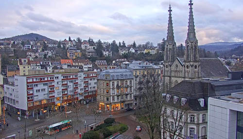 Augustaplatz in Baden-Baden - Deutschland
