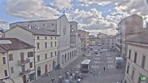 Giuseppe Mazzini Platz - Bastia Umbra - Italien