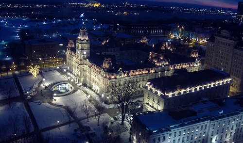 Parlamentsgebäude von Quebec - Kanada