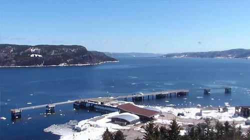 Kreuzfahrthafen von La Baie - Saguenay - Quebec - Kanada