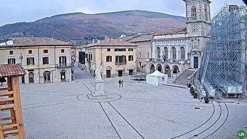 Piazza San Benedetto - Norcia - Provinz Perugia - Italien
