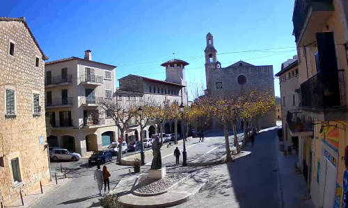 Plaça de la Vila - Alaró - Mallorka - Spanien