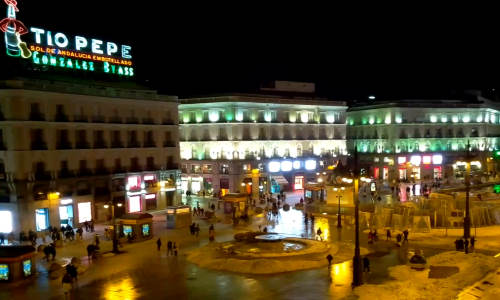 Puerta del Sol - Madrid - Spanien