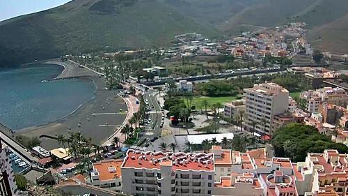 Panoramablick auf San Sebastián De La Gomera - Spanien