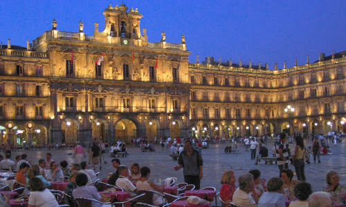 Plaza Mayor (Hauptplatz) - Salamanca - Spanien