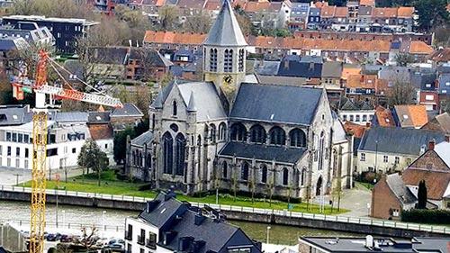 Stadtzentrum von Oudenaarde - Belgien