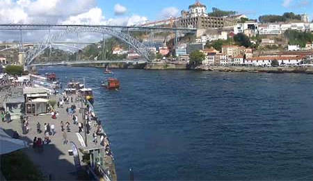 Fluss Douro - Porto - Portugal