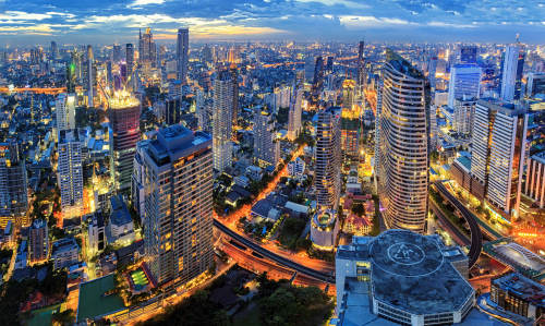 Panorama von Bangkok - Thailand