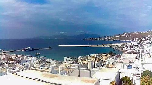 Hafen Insel Mykonos - Griechenland