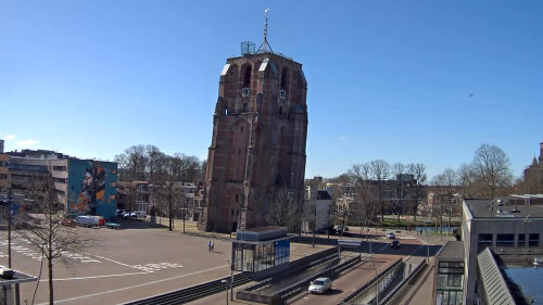 De Oldehove Kirchturm Leeuwarden - Niederlande