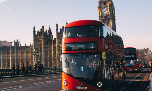 London Busfahrt