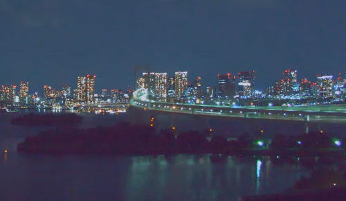 Panorama Tokio Odaiba - Japan