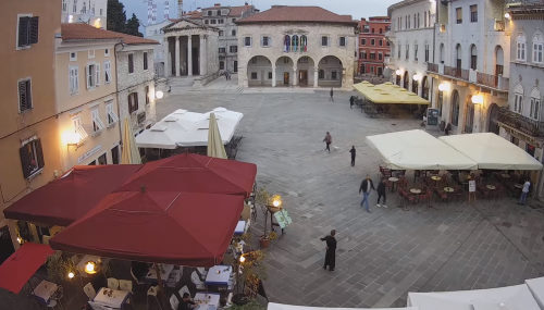 Trg Forum Square in Pula - Kroatien