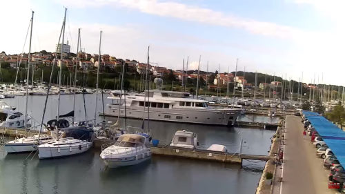Yachthafen in Bucht von Veruda - Kroatien