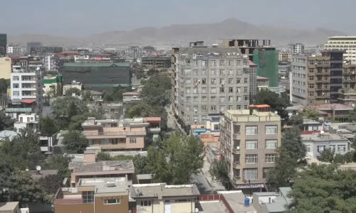 Zentrum von Kabul - Afghanistan