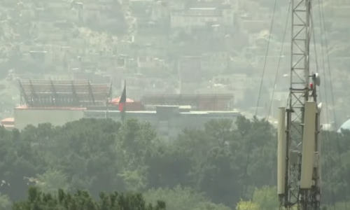 Präsidentenpalast in Kabul in Afghanistan