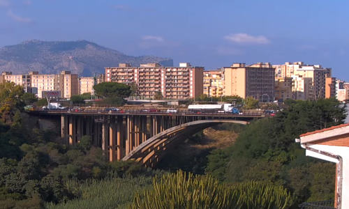Corleone-Brücke in Palermo