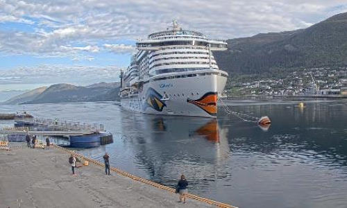 Hafen von Nordfjordeid