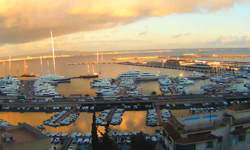Marina Port am Hafen von Palma de Mallorca - Auditorium de Palma - Spanien