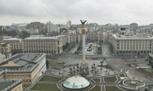 Maidan Nesaleschnosti in Kiew